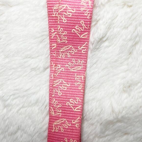 🔮 5/$25 Disney Pink Princess Crowns Pin Trading Lanyard - Picture 4 of 5